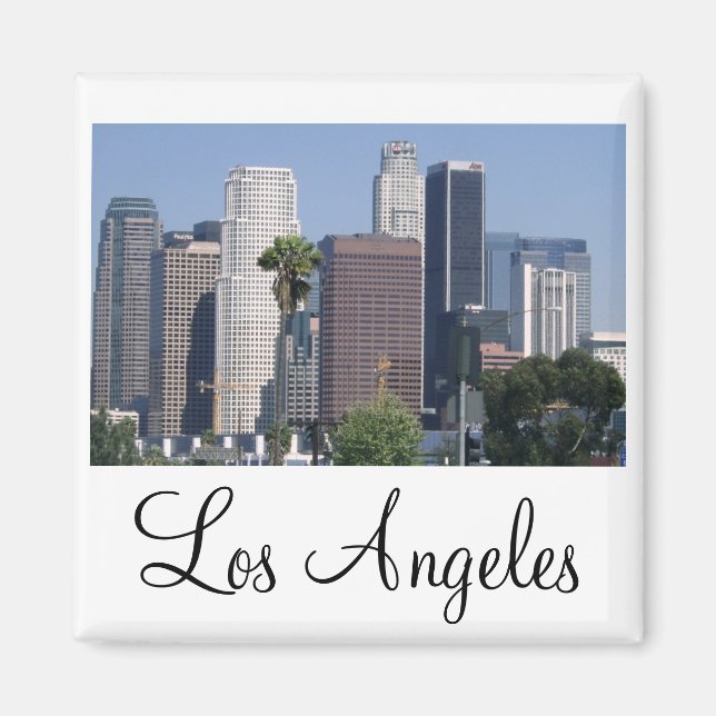 Los Angeles, California Magnet (Devant)