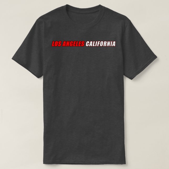 Los Angeles California TShirt (Design devant)