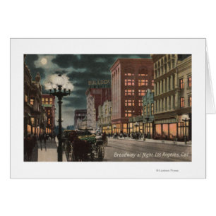 Los Angeles, CAStreet Vue de Broadway à