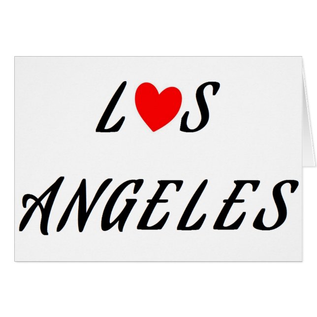 Los Angeles coeur (Devant horizontal)