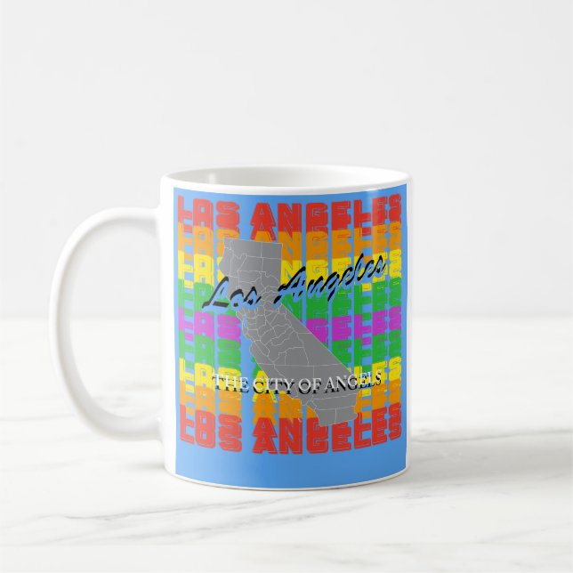 Los Angeles coffee mug  (Gauche)