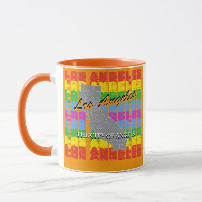 Los Angeles coffee mug  (Gauche)
