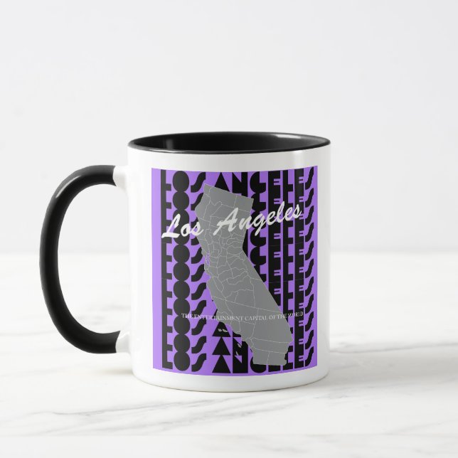 Los Angeles coffee mug  (Gauche)