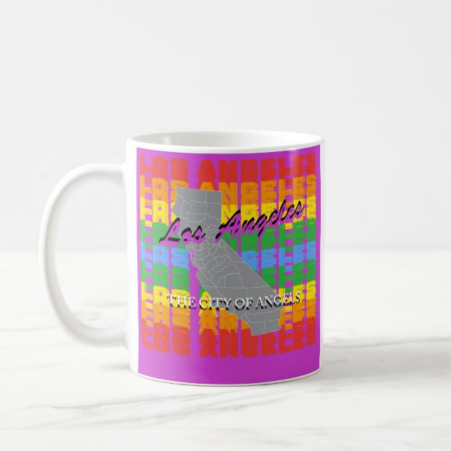 Los Angeles coffee mug  (Gauche)