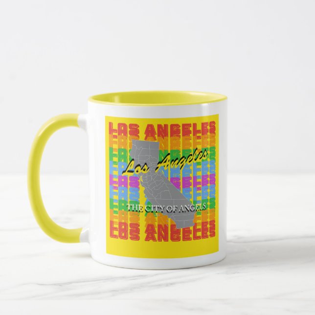 Los Angeles coffee mug  (Gauche)