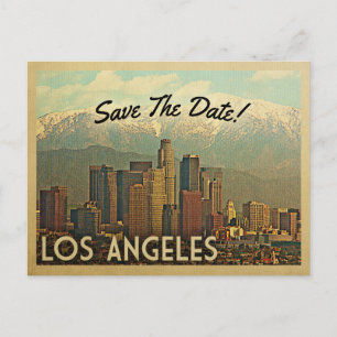 Los Angeles Enregistrer La Date Cartes Postales Vi