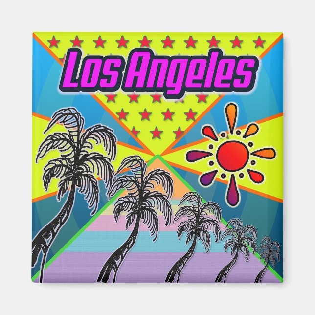 Los Angeles Freedom Magnet (Devant)