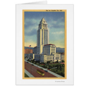 Los Angeles, vue de CaliforniaA de ville hôtel