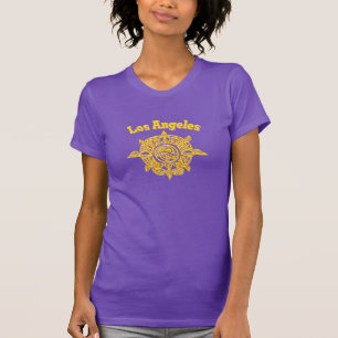 Los Angeles Yellow Motif 1 T-shirt