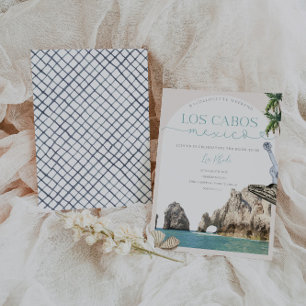 Los Cabos Mexique Bachelorette Weekend Invitation