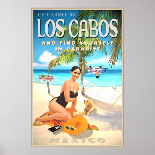 Los Cabos Mexique Basse-Californie Affiche de voya (Devant)