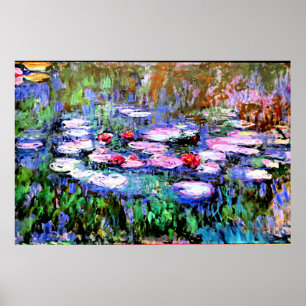 Los Nenufares par Monet Poster
