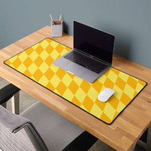 Losanges et Damier Jaune Clair et Foncé Harlequin