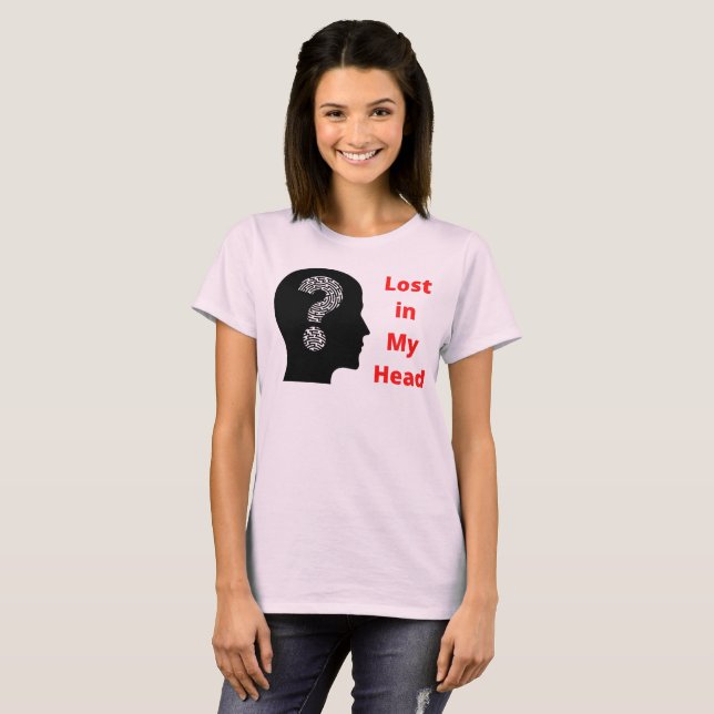 Lost in My Mind Women's Basic T-Shirt (Devant entier)