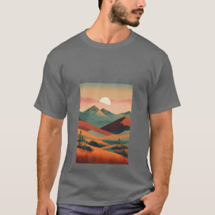 Lost in the Mountains Retro Adventure T-Shirt