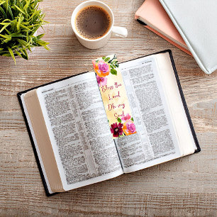 Lot de 5 marque-pages à thème chrétien à faire soi