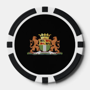 Lot De Jeton De Poker Armoiries de Rotterdam