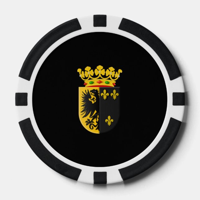 Lot De Jeton De Poker Armoiries de Workum (Recto)