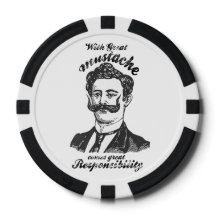 Avec une grande moustache vient une grande respons