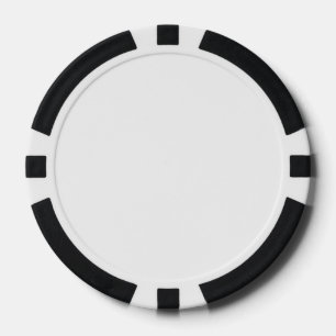 Lot De Jeton De Poker blanc
