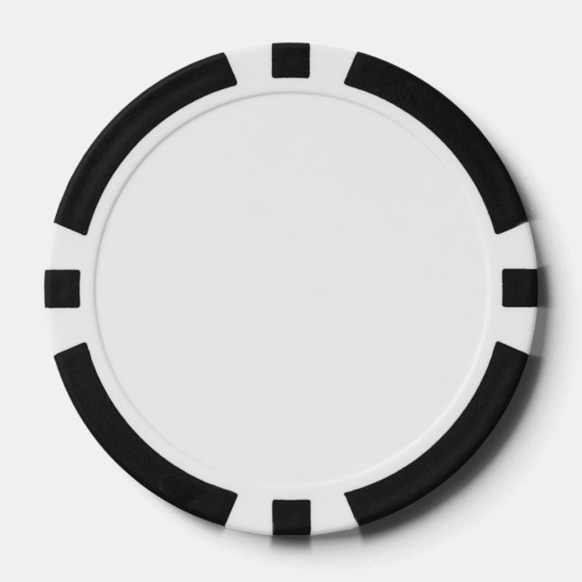 Lot De Jeton De Poker blanc (Recto)