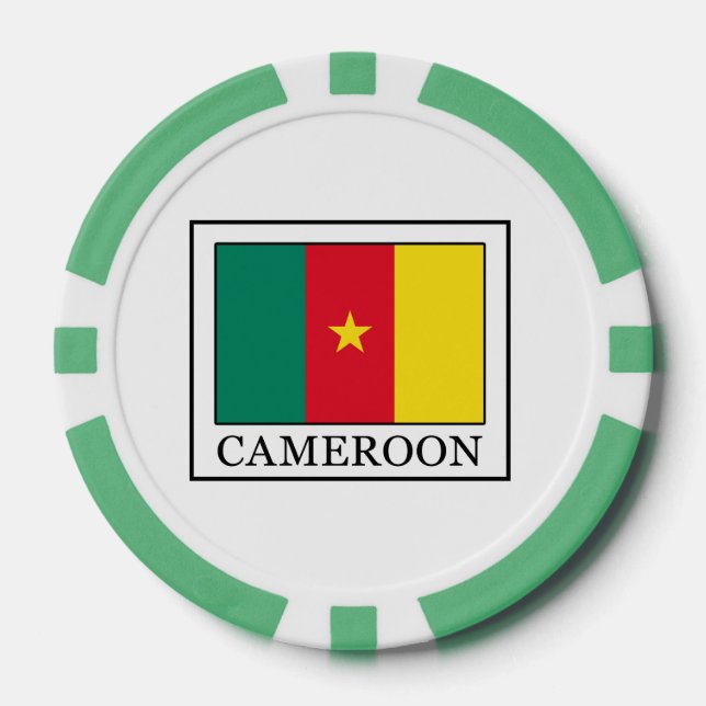 Lot De Jeton De Poker Cameroun (Recto)