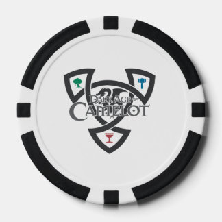 Lot De Jeton De Poker Chips de poker en argile à noeud DAoC, bordure en
