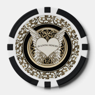 Lot De Jeton De Poker Dans la mémoire aimante