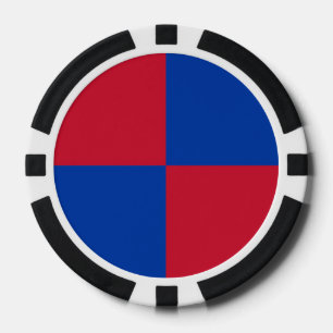 Lot De Jeton De Poker Drapeau de Harenkarspel