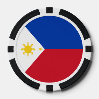 Lot De Jeton De Poker Drapeau des Philippines