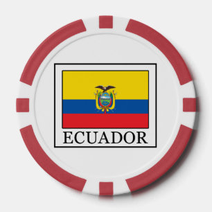Lot De Jeton De Poker Équateur