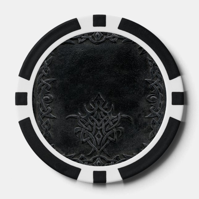 Lot De Jeton De Poker Falln Dark (Recto)