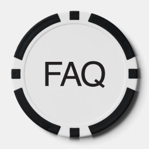 LOT DE JETON DE POKER FAQ