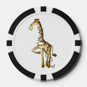 Lot De Jeton De Poker Girafe brillante