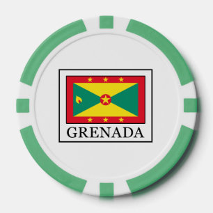 Lot De Jeton De Poker Grenade