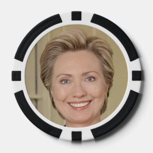 Lot De Jeton De Poker Hillary Clinton