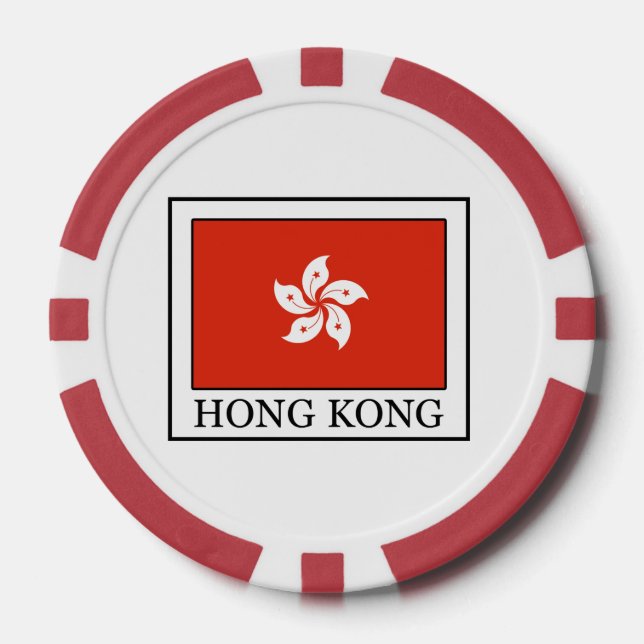 Lot De Jeton De Poker Hong Kong (Recto)