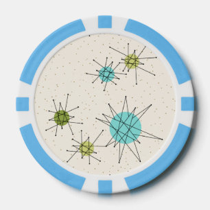 Lot De Jeton De Poker Iconique Starbursts Poker Chip