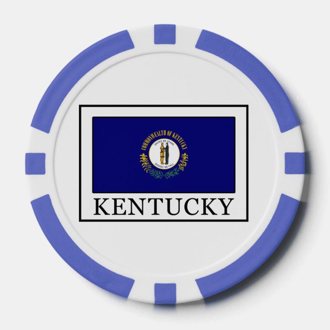 Lot De Jeton De Poker Kentucky (Recto)