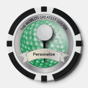 Lot De Jeton De Poker Le plus grand golfeur du monde Nom do-it-yoursel