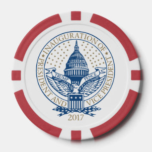 Lot De Jeton De Poker Logo 2017 de penny de Donald Trump Mike