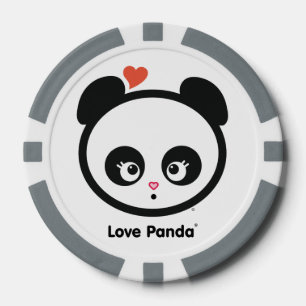 Lot De Jeton De Poker Love Panda®