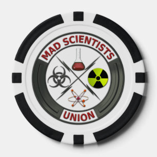 Lot De Jeton De Poker Mad Scientist Union