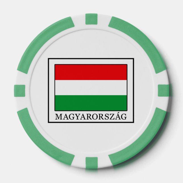 Lot De Jeton De Poker Magyarorszag (Recto)