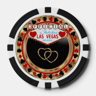 Lot De Jeton De Poker Officiel à Las Vegas