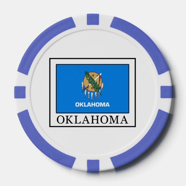 Lot De Jeton De Poker Oklahoma (Recto)