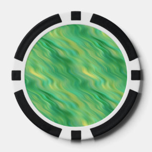 Lot De Jeton De Poker Pine vert Vavy Texture