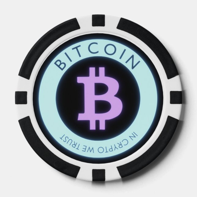 Lot De Jeton De Poker Puces de poker Bitcoin ! (Recto)