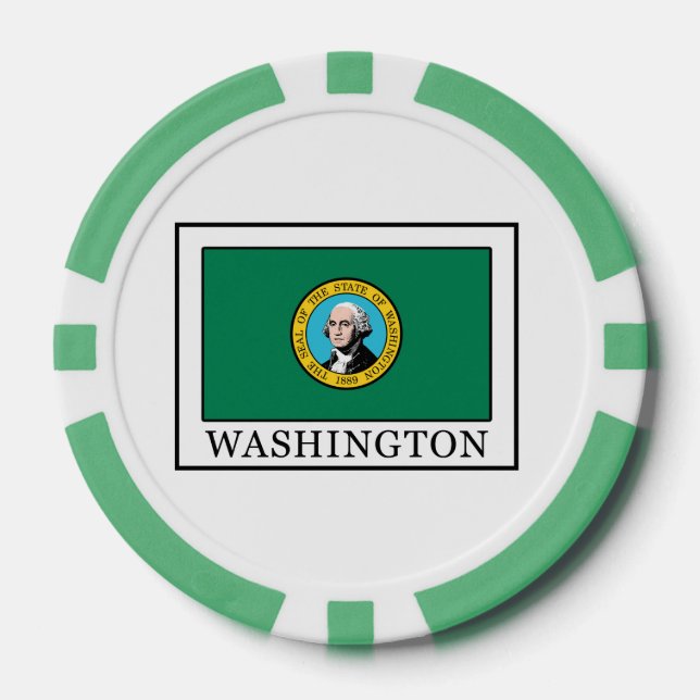 Lot De Jeton De Poker Washington (Recto)