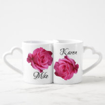 Boug Valentiane Love personnalisable rose rose